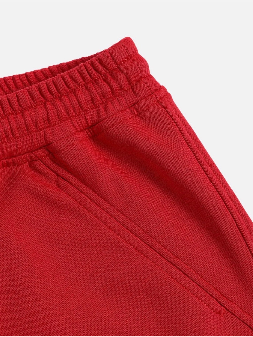 Aelfric Eden Red Jogger Pants with White Branded Tag - Picture 6 of 7